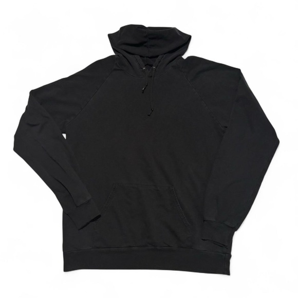 Against Me Hoodie L Black Graphic Paint Splatter Tiger New Wave Punk Emo - Picture 2 of 7